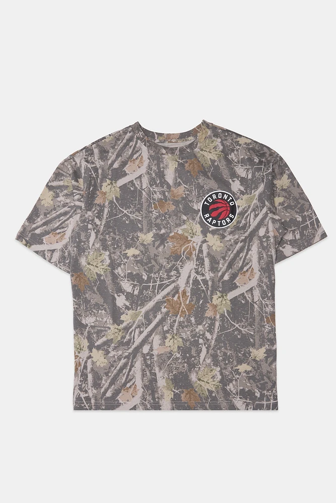 Mens Toronto Raptors Tree Camo T-Shirt