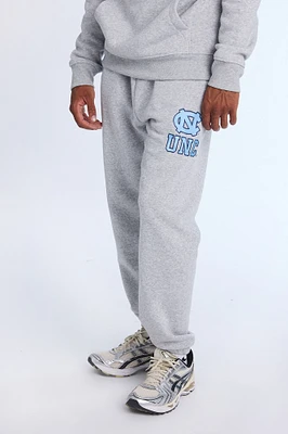 Mens UNC Grey Melange Sweatpant