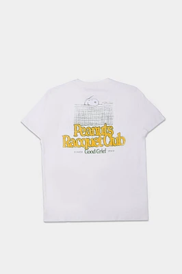 Mens Peanuts Racquet Club T-Shirt