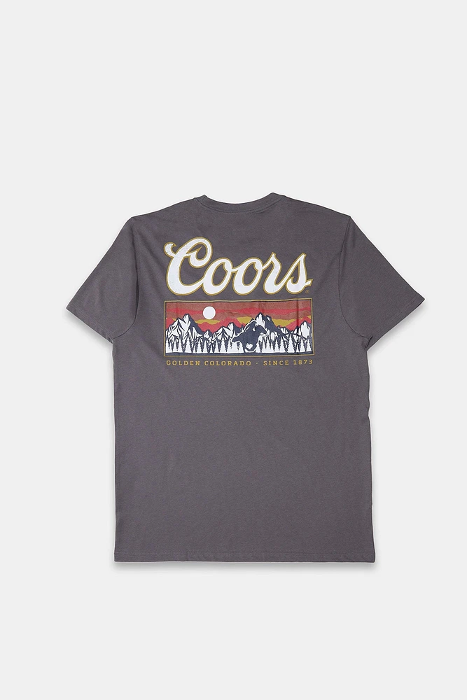 Mens Coors Horizon Graphic T-Shirt