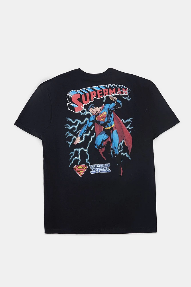 T-shirt imprimé Superman homme