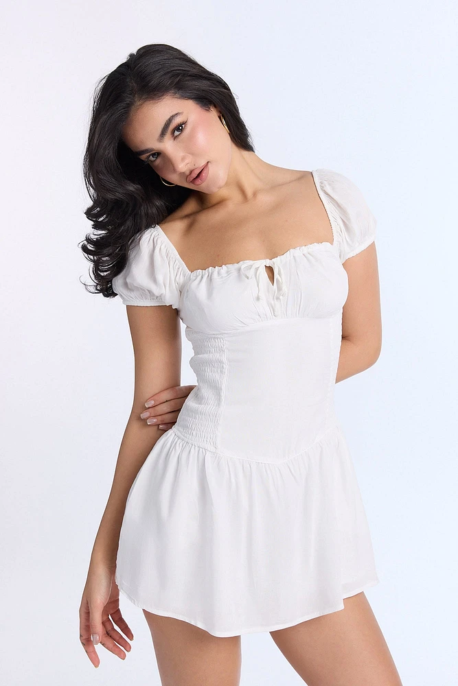 Robe à jupe-short taille basse AERO