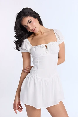 Robe à jupe-short taille basse AERO