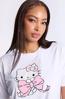 Hello Kitty Bow 2-Piece Pajama Tee & Short Set