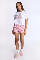 Hello Kitty Bow 2-Piece Pajama Tee & Short Set