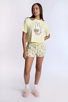 Miffy 2-Piece Pajama Tee & Short Set