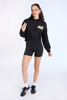Peanuts 50 Graphic Cropped Hoodie
