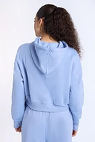 Cinnamoroll Graphic Cropped Hoodie