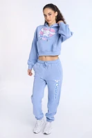 Cinnamoroll Graphic Cropped Hoodie