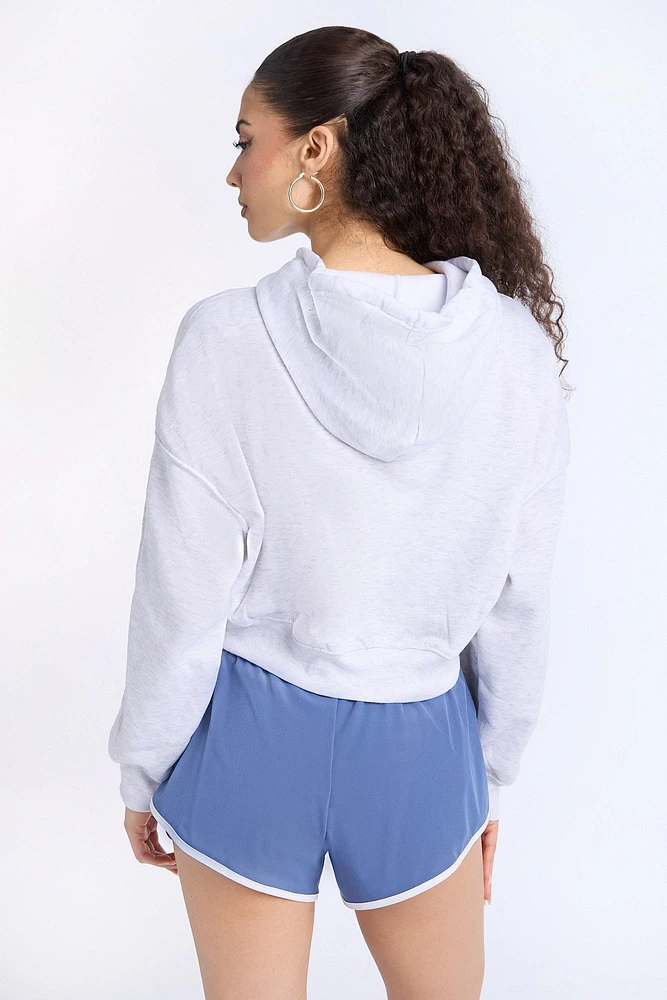 Ford Mustang Cropped Hoodie