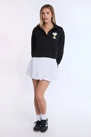 Sweatshirt à col polo Peanuts