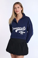 Sweatshirt à col polo Cinnamoroll