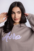 Haut à capuchon coupe boyfriend AERO