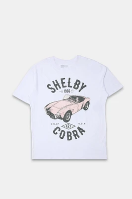 Shelby Cobra Graphic Boyfriend Tee