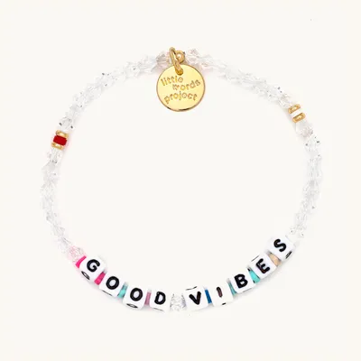 Good Vibes Beaded Bracelet