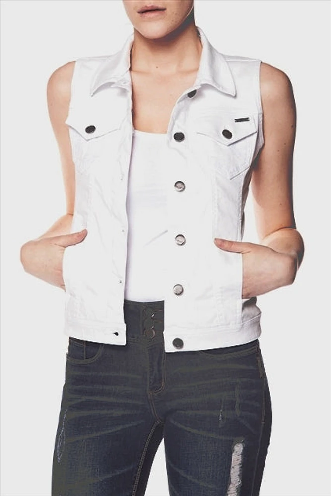 MANDY Denim Vest