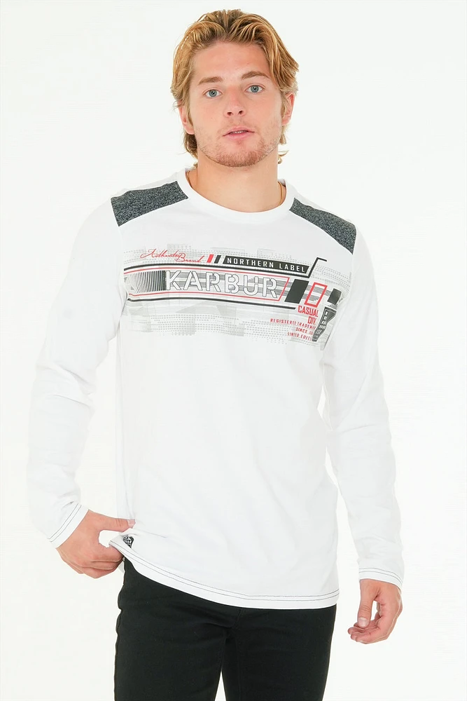 Long Sleeve Printed T-Shirt