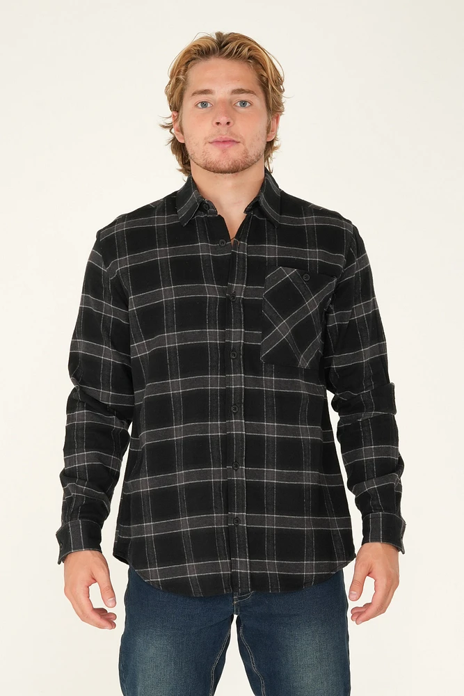 Chemise en flanelle à manches longues