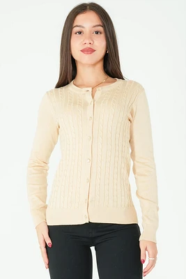 Cardigan boutonn