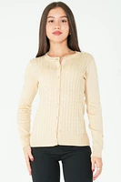 Cardigan boutonn