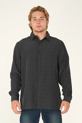 Chemise imprimée à manches longues