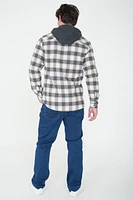 Flannel Hoody Shirt