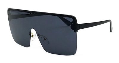 Rimless One Piece Sunglasses