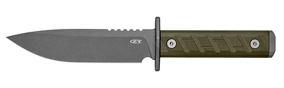 Kershaw Zero Tolerance 6 Fixed Blade Knife OD Green G-10 SKU 0006