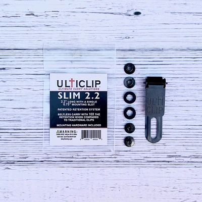 Ulticlip Slim 2.2 For Smaller Applications 1/2" Wide 2.2" Long SKU 245-DSLIM22