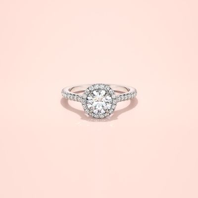 Couple Halo 1ct White Gold