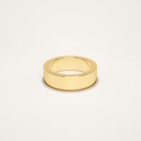 Men's Flat 6mm Yellow Gold