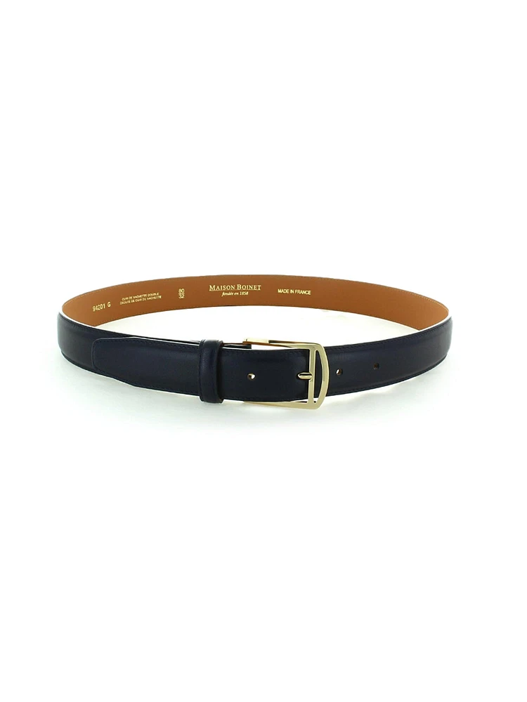 Maison Boinet Smooth Leather Belt