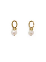 Michelle Ross Ion Pearl Earrings