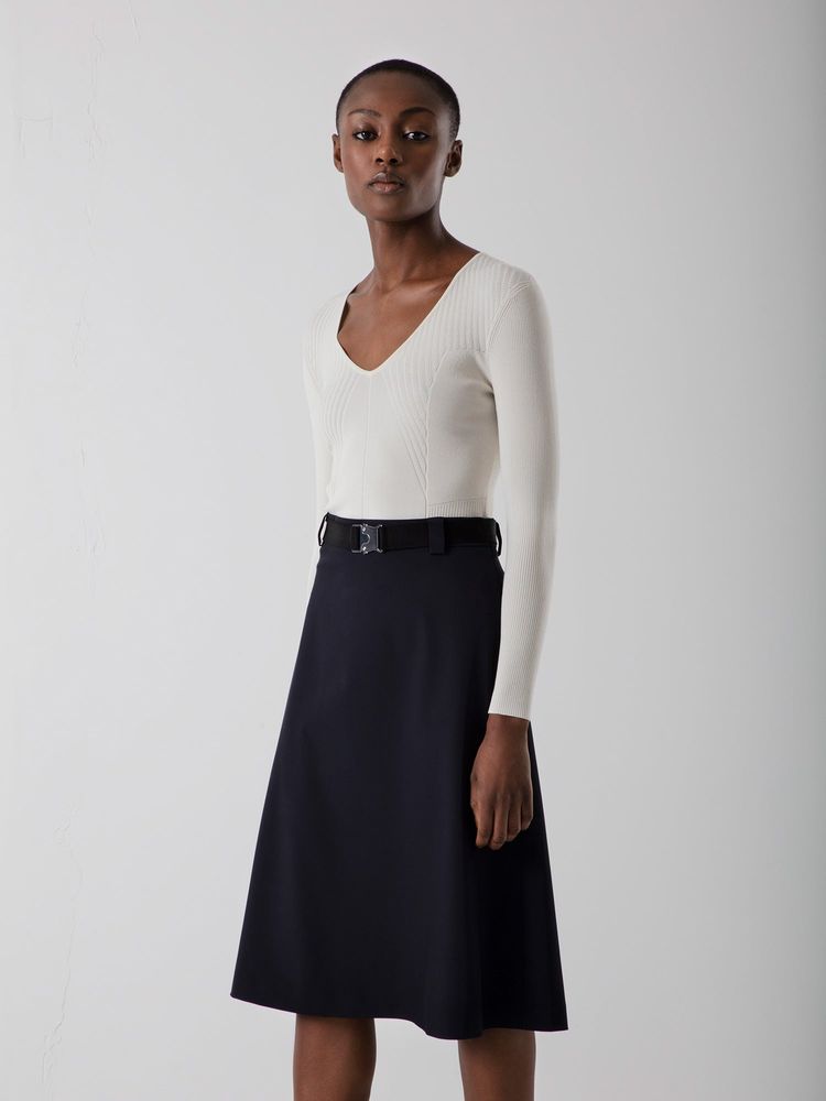 Bordeaux Skirt - Moonlight