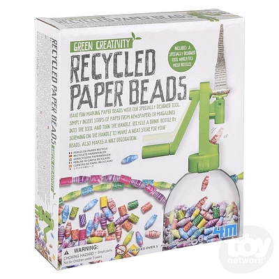 Green Creativity - Recycled Paper Beads