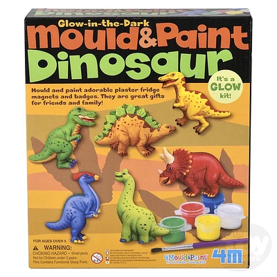 Mould & Paint - Glow-In-The-Dark Dinosaur