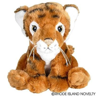 8" Animal Den Tiger Plush
