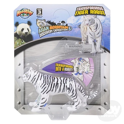 White Tiger Robot Action Figure