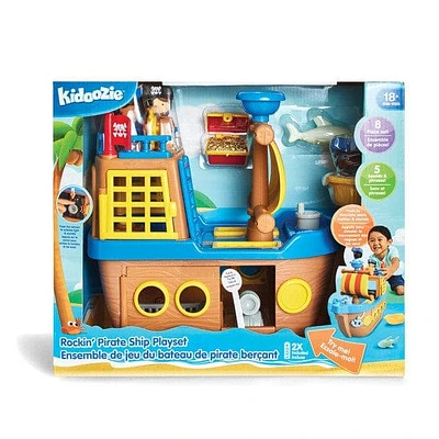 Kidoozie Rockin' Pirate Ship Playset