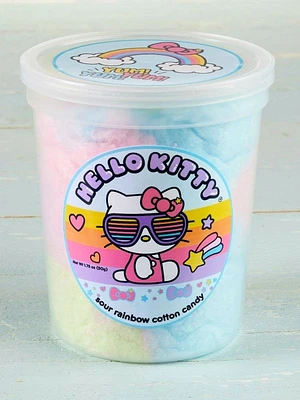 Hello Kitty Sour Rainbow Gourmet Cotton Candy