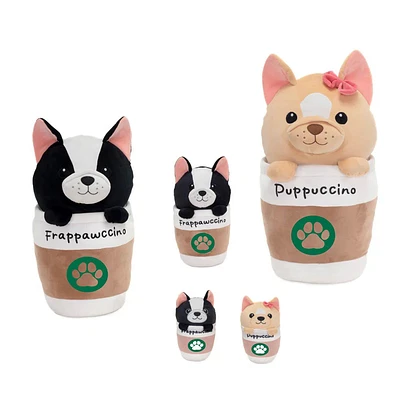 14" PUPpucCINOS & Frappawccino Dog’s Cups