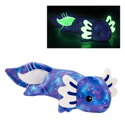 Snugglies – 10.5" Bioluminescent Axolotl