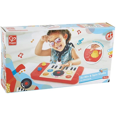Hape DJ Mix & Spin Studio Musical Toy
