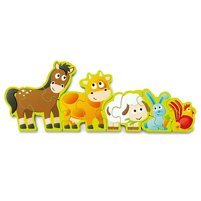 Numbers & Farm Animals Puzzle