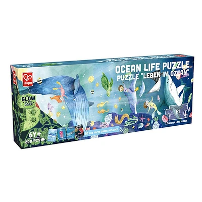 Ocean Life Puzzle - Glow in the Dark