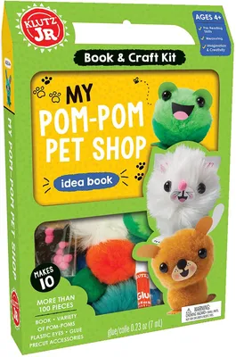 Klutz Jr. My Pom Pom Pet Shop