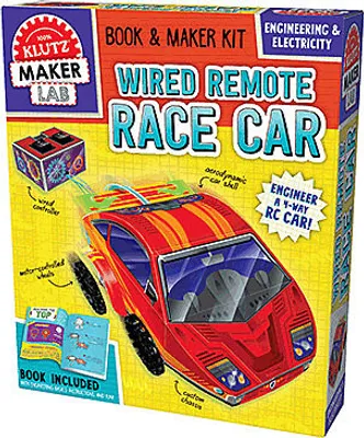 Klutz Maker Lab Wired Remote Race Car