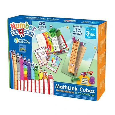 Mathlink Cubes, Numberblocks 11-20 Set