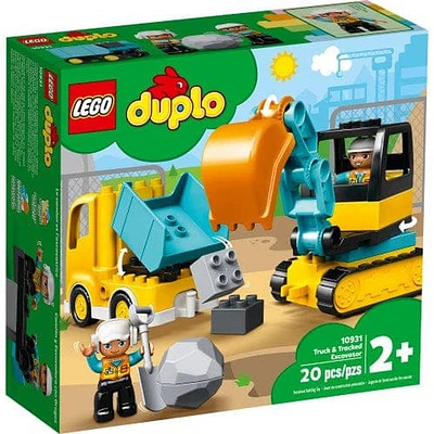 LEGO DUPLO Truck & Tracked Excavator