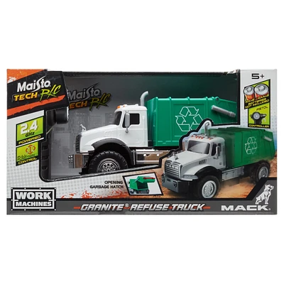 R/C Work Machines MACK Refuse Truck